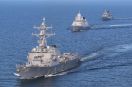Zespół okrętów chroni szczyt NATO