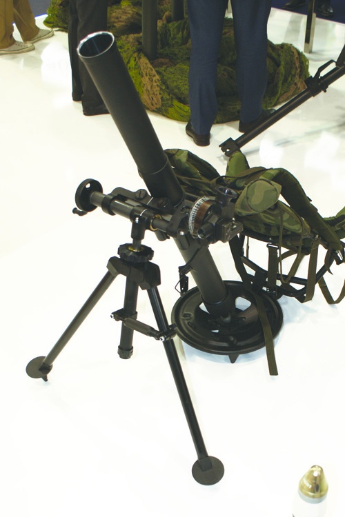 W czasie konferencji omówiono prace nad lekkim moździerzem kalibru 60 mm…