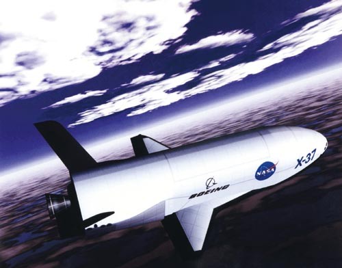 Prototyp bezzałogowego wahadłowca X-37 / Ilustracja: NASA