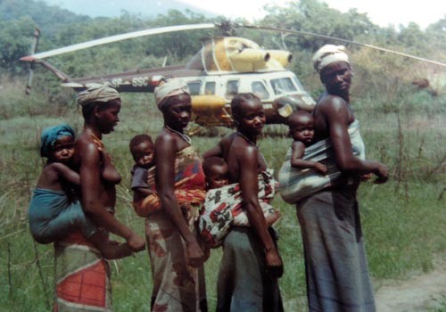 Kania SP-SSC w Sierra Leone / Zdjęcie: archiwum Czesława Dyzmy