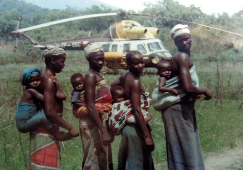 Kania SP-SSC w Sierra Leone / Zdjęcie: archiwum Czesława Dyzmy