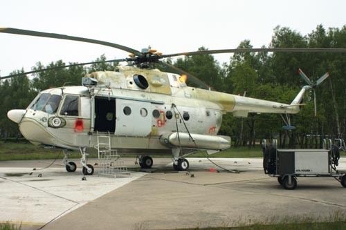Nowy-stary śmigłowiec  Marynarki Wojennej RP - 1012, już jako Mi-14PŁ/R  podczas prób zakładowych / Zdjęcie: Andrzej Wrona