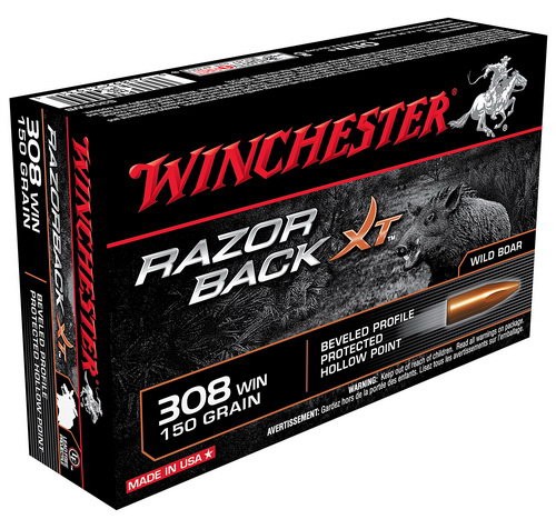 Winchester wprowadza nową amunicję do polowań na dziki Razorback XT. Na razie producent oferuje nowe w dwóch popularnych kalibrach: .223 Rem. i .308 Win. / Zdjęcie: Winchester