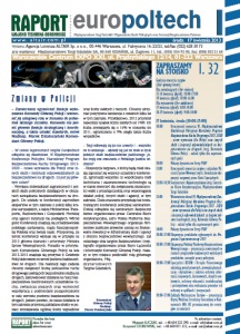 Raport Europoltech 01/2013