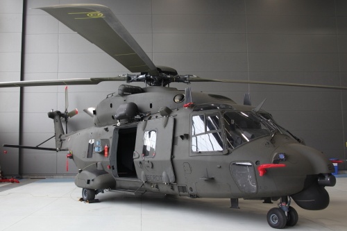 Pierwszy NH90 TTH dla AVES w docelowej konfiguracji / Zdjęcie: AgustaWestland