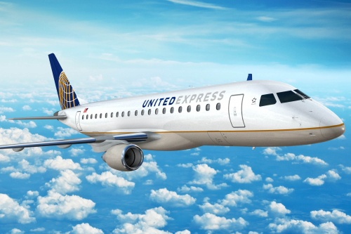 Embraery 175, zakupione przez SkyWest, będą eksploatowane przez United Airlines / Rysunek: Embraer
