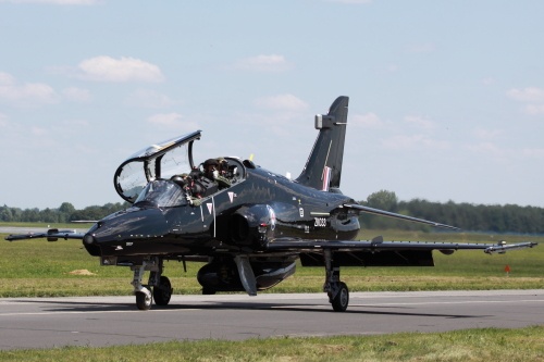 Oferta BAE Systems to zintegrowany system szkolenia, oparty na samolocie Hawk AJT / Zdjęcie: Bartosz Głowacki 