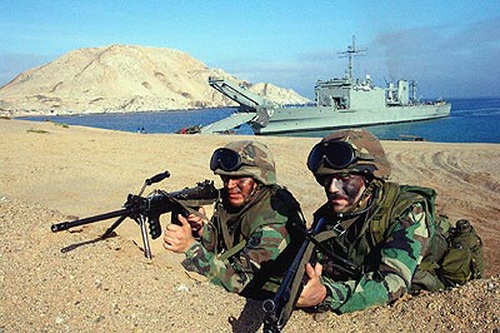 Obok broni indywidualnej, FN Herstal dostarczy chilijskiej piechocie morskiej także broń wsparcia – karabinki maszynowe FN Minimi, które zastąpią używane do tej pory singapurskie STK Ultimax 100 Mk 3 (na zdjęciu z lewej strony) / Zdjęcia: CIM