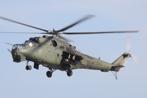 Mi-24D z 49. BLot w Pruszczu Gdańskim 