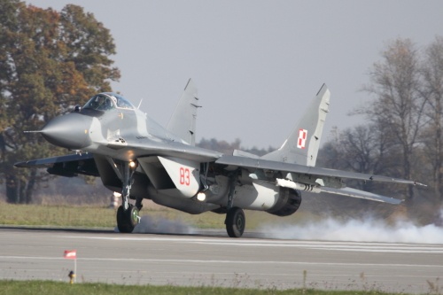 MiG-29A z 23. BTL z Mińska Mazowieckiego