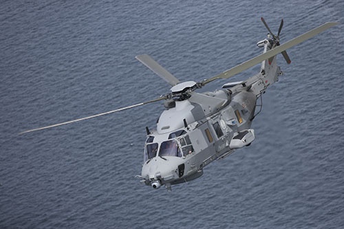 Pierwszy NH90 NFH w konfiguracji Step B, przekazany Marina Militare / Zdjęcie: NHI
