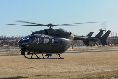 Obecnie jednostki lotnictwa US Army, Army National Guard i Navy US mają łącznie na stanie 290 śmigłowców UH-72A Lakota / Zdjęcie: Maryland Army National Guard