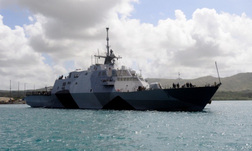 Naval Base Guam była jednym z przystanków USS Freedom (LCS 1) podczas jego wielomiesięcznej misji na wodach Oceanu Spokojnego / Zdjęcia: US Navy