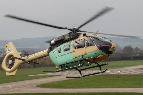 Pierwszy EC645 T2 podczas inauguracyjnego lotu / Zdjęcie: Airbus Helicopters