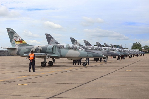Tajlandia dysponuje obecnie flotą 36 przestarzałych L-39ZA/ART Albatros / Zdjęcie: Bangkok Post