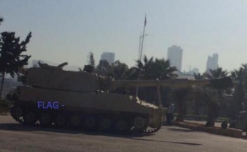 Siły zbrojne Libanu odebrały tuzin 155-mm samobieżnych armatohaubic M109 od Jordanii / Zdjęcie: FLAG