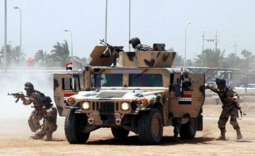 Wojska lądowe Iraku otrzymają w najbliższych miesiącach 150 samochodów terenowych HMMWV M1152. Wozy posłużą Irakijczykom do walki z bojownikami Ad-Daula al-Islamijja / Zdjęcie: MO Iraku 
