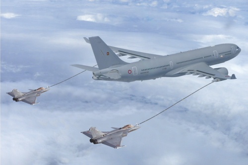 Nowe MRTT zastąpią w służbie przestarzałe C-135FR i KC-135R / Rysunek: Airbus Defence and Space