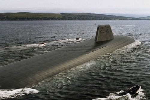 Nowe atomowe okręty podwodne zastąpią obecnie eksploatowane jednostki typu Vanguard / Rysunek: MO W. Brytanii