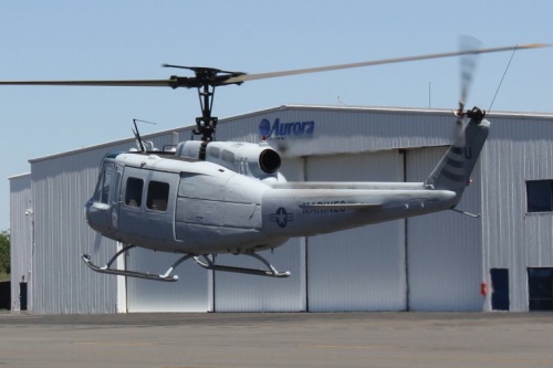 Prototyp bezzałogowego śmigłowca UH-1H przeszedł już pierwsze próby w locie / Zdjęcie: Aurora Flight Sciences