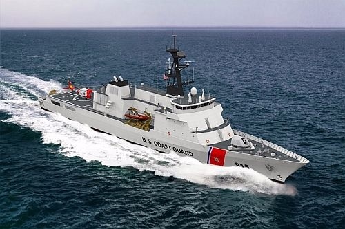 Eastern Shipbuilding z Panama City na Florydzie rozpocznie przygotowania do budowy USCGC Argus, pierwszego z okrętów patrolowych typu Heritage. Konstrukcja jednostki zostanie zapoczątkowana latem 2018 / Rysunek: Eastern Shipbuilding Group