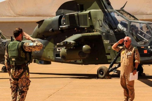 Nalot niemieckich Tigerów w Mali przekroczył już 1000 h / Zdjęcie: MO Niemiec 