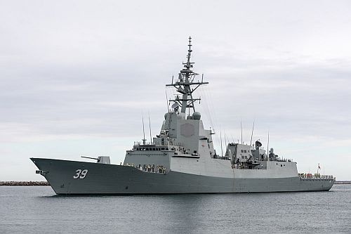 Po latach opóźnień i wzrostu kosztów program budowy niszczycieli rakietowych typu Hobart zaczyna przynosić długo oczekiwane rezultaty / Zdjęcie: MO Australii