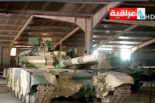 Zakupione w FR czołgi T-90S podczas prezentacji dla dowódców wojsk lądowych