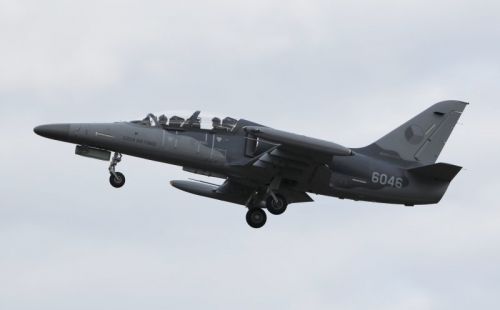 Obecnie na stanie 21. Bazy Lotnictwa Taktycznego VS AČR w Čáslaviu znajduje się 8 dwumiejscowych samolotów szkolno-bojowych: 5 L-159T1 i 3 L-159T2 / Zdjęcie: Aero Vodochody
