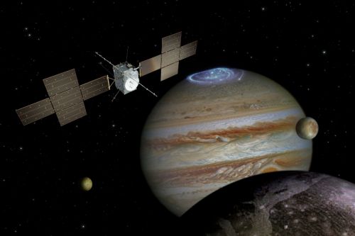 Wizualizacja satelity JUICE / Ilustracja: ESA 