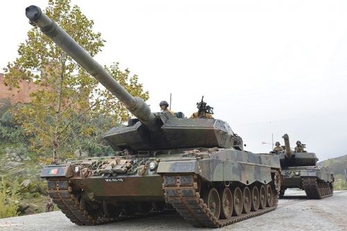 Portugalia dysponuje 37 Leopardami 2A6 zakupionymi w 2008 od Holandii. W jednostkach liniowych znajduje się 31 czołgów, zaś pozostałe stanowią rezerwę lub służą do szkolenia / Zdjęcie: MO Portugalii