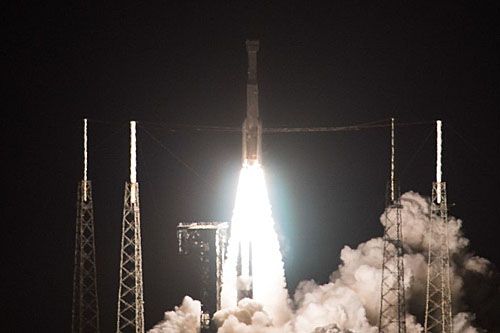 Rakieta nośna ULA Atlas V z pojazdem Boeing Starliner startuje do nieudanej misji w ramach Boe-OFT / Zdjęcie: NASA