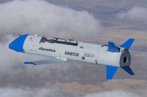 X-61A podczas pierwszego lotu / Zdjęcie: Dynetics