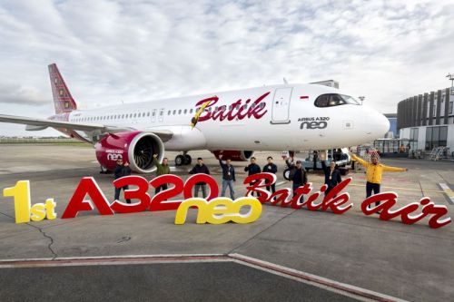 Pierwszy A320neo przekazany Batik Air / Zdjęcie: Airbus