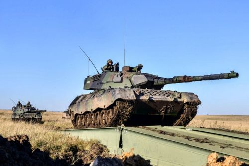 Exército Brasileiro posiadają obecnie 128 czołgów Leopard 1A1BE, 220 Leopardów 1A5BR i 45 M60A3/TTS / Zdjęcie: MO Brazylii 