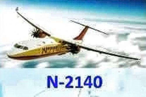 Fragment prezentacji LAPAN dotyczący projektu samolotu N-2140
