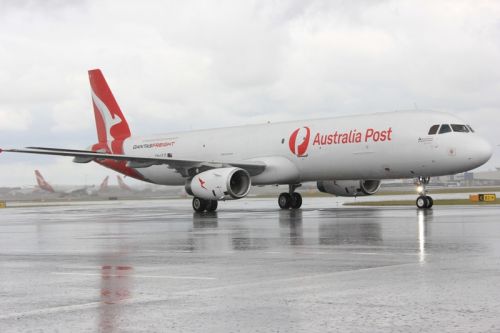 A321P2F może przewieźć 27 215 kg łądunku na odległość ponad 4260 km / Zdjęcie: Qantas