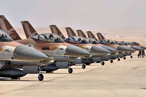 Izraelskie F-16 / Zdjęcie: IAF