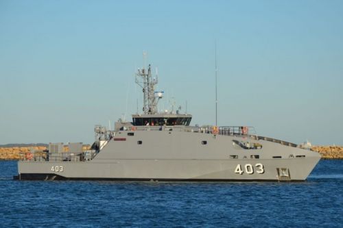 13. okręt patrolowy typu Guardian został nazwany HMPNGS Francis Agwi i trafił do Sił Obronnych Papui Nowej Gwinei / Zdjęcie: Austal