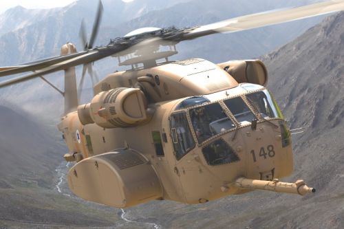 CH-53K w barwach Chejl ha-Awir / Ilustracja: MO Izraela
