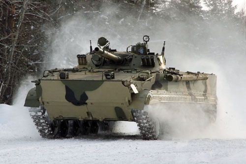 Bojowy wóz piechoty BMP-3 dostarczony przez Kurganmaszzawod MO FR / Zdjęcie: rostec.ru