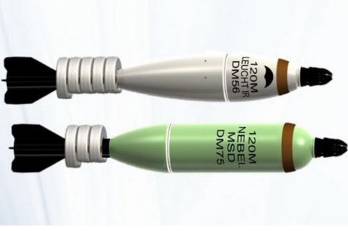 Zamówienie obejmuje granaty multispektralne maskujące DM75 NG i oświetlające w podczerwieni DM56 NG / Ilustracja: Rheinmetall