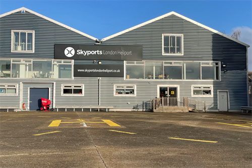 Skyports zamierza rozbudować nowo nabyty heliport w Londynie w vertiport dla operacji lotniczych samolotów eVTOL / Zdjęcie: Skyports