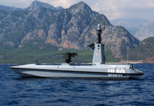 ULAQ jest pierwszym tureckim uzbrojonym bezzałogowcem nawodnym / Zdjęcie: Meteksan