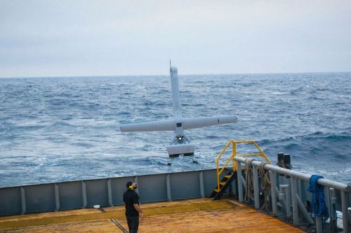 3-dniowe próby AI V-BAT przeprowadzono na wodach międzynarodowych Zatoki Meksykańskiej / Zdjęcie: Kongsberg Geospatial