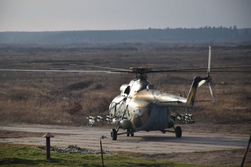 Przewiduje się, że kompleks 524R zostanie w przyszłości zintegrowany z ukraińskimi śmigłowcami Mi-24 / Zdjęcie: MO Ukrainy