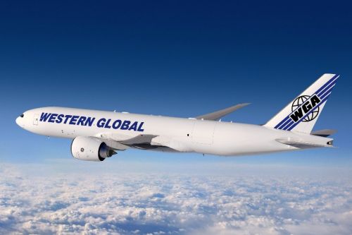 Boeing 777 Freighter w barwach Western Global Airlines / Ilustracja: Boeing