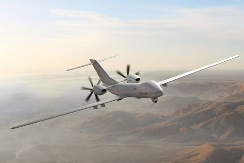 Eurodrone będzie zdalnie sterowanym samolotem klasy MALE o wszechstronnych zdolnościach rozpoznawczych, przydatnych także w zapewnieniu bezpieczeństwa wewnętrznego / Ilustracja: Airbus