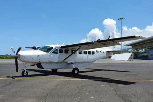 Samolot Cessna Grand Caravan zn. rej. 5H-MZA, który rozbił się dziś u wybrzeży Komorów / Zdjęcie: AB Aviation