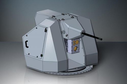 Główne uzbrojenie modułu Lionfish Top stanowi 12,7-mm wkm / Ilustracja: Leonardo